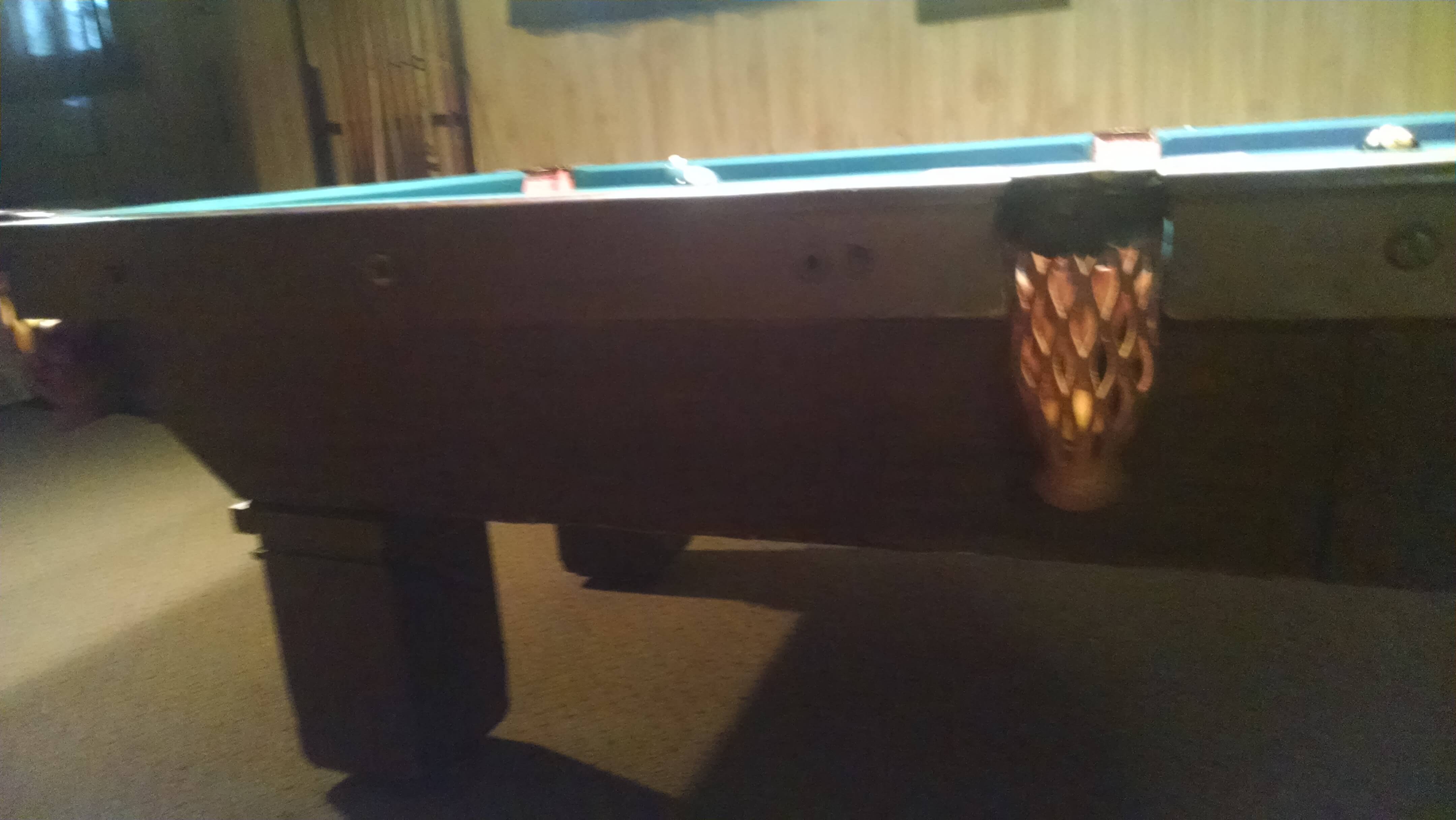 Identify an Antique Brunswick Pool Table